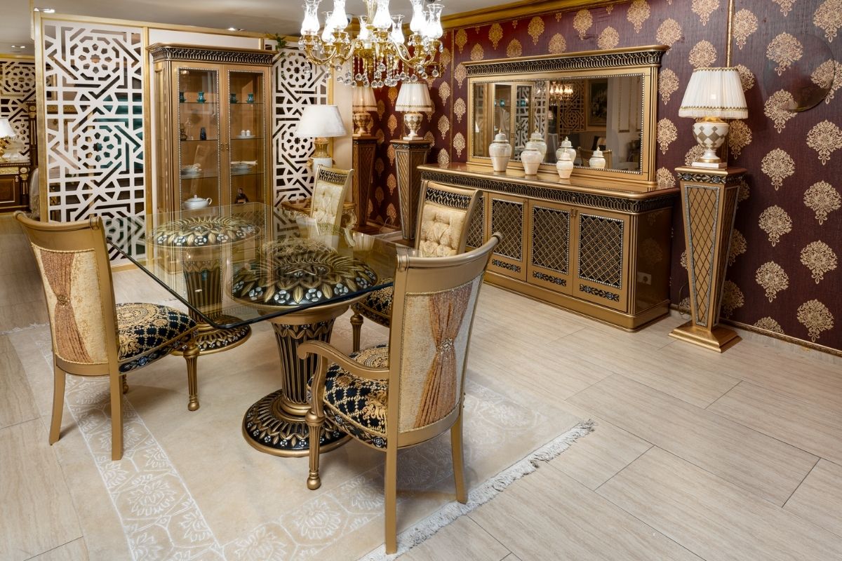 BELİNDA KLASİK YEMEK ODASI TAKIMI